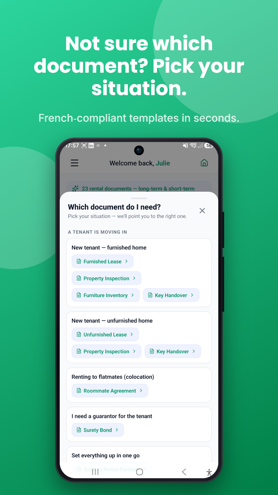 Which document? 23 templates