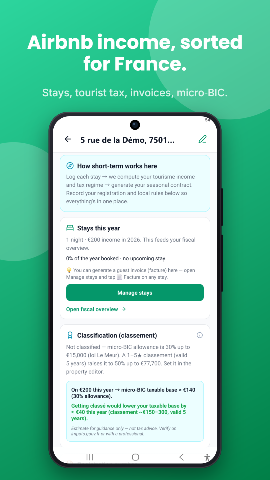 Airbnb income & tourist tax