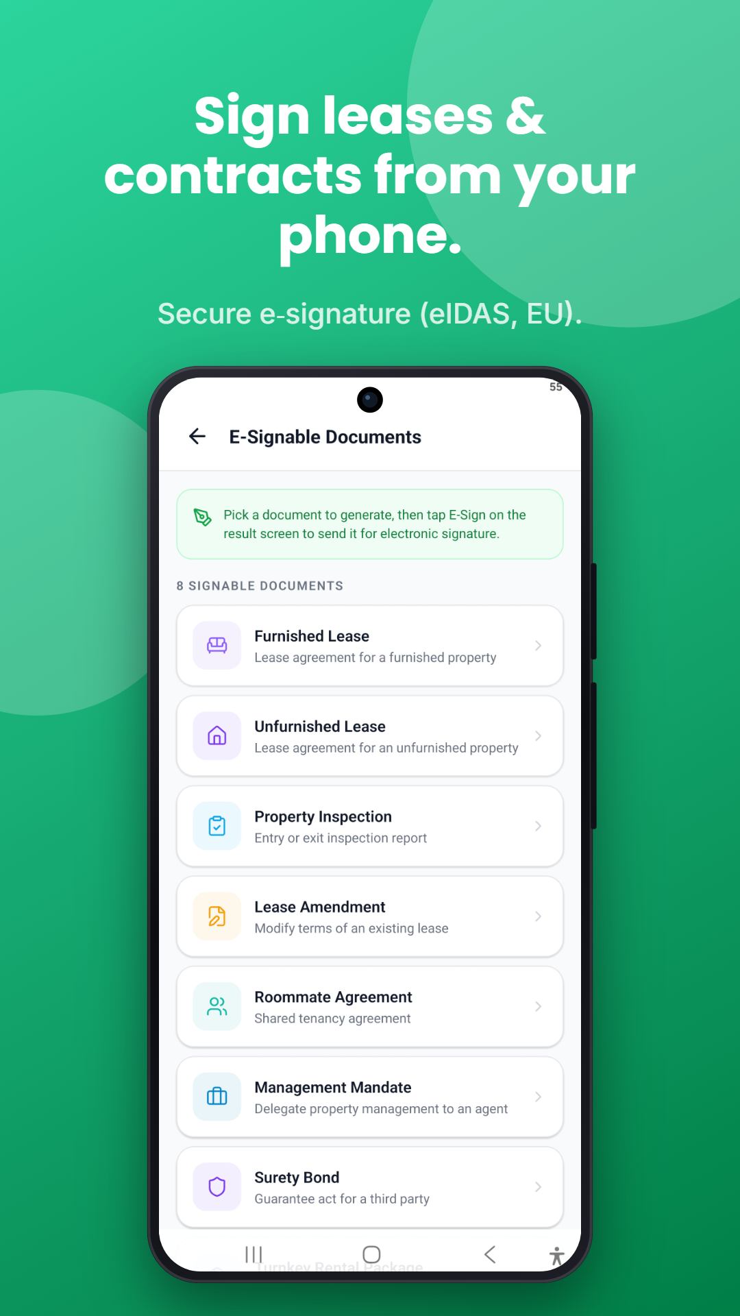 Sign on mobile (eIDAS)