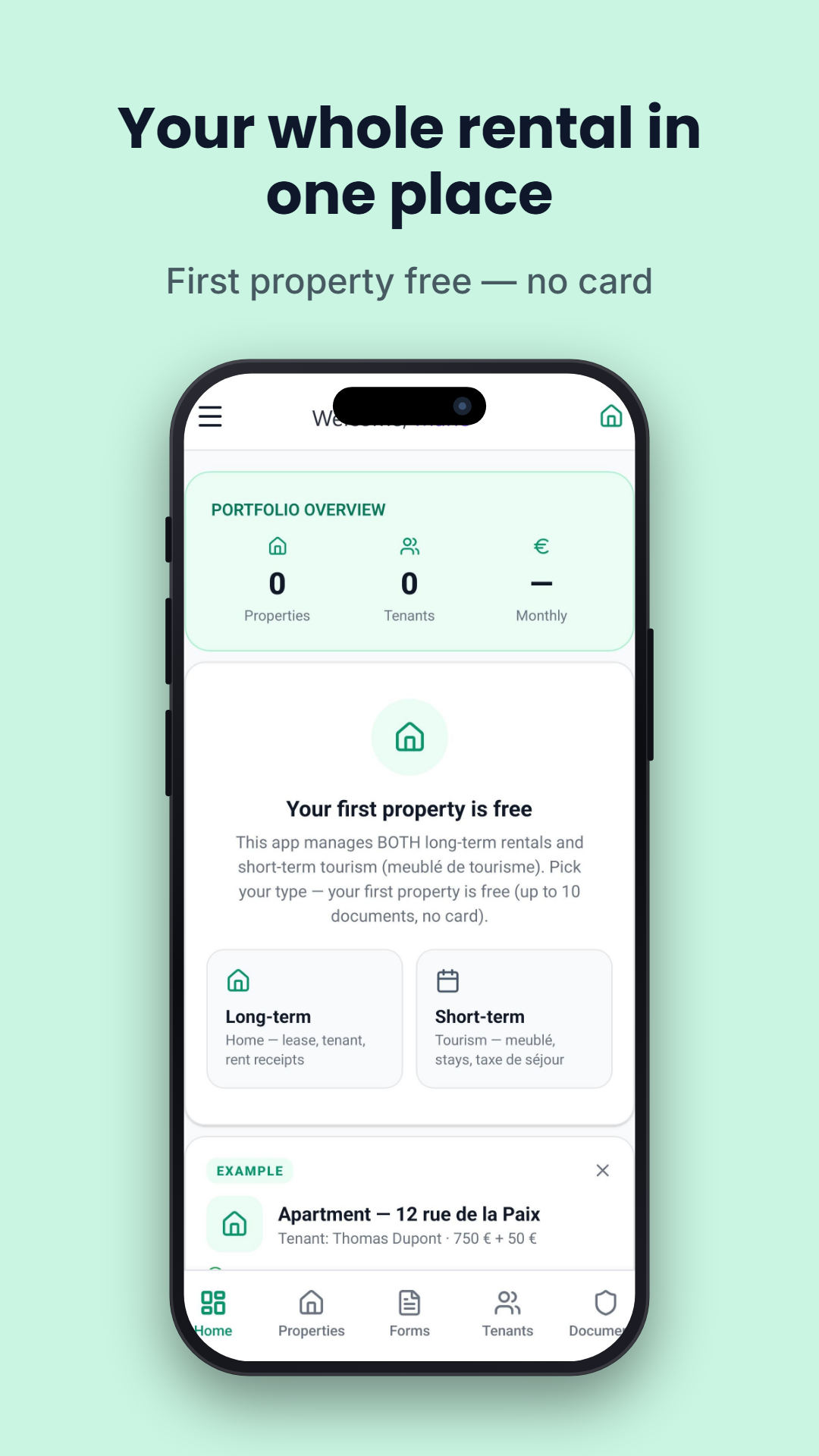 Your whole rental in one place